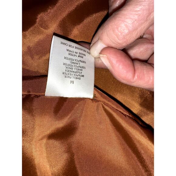 NWT SLOUCHY SLIM CUT VELVET SHAWL COLLAR BLAZER JACKET M - Picture 8 of 8